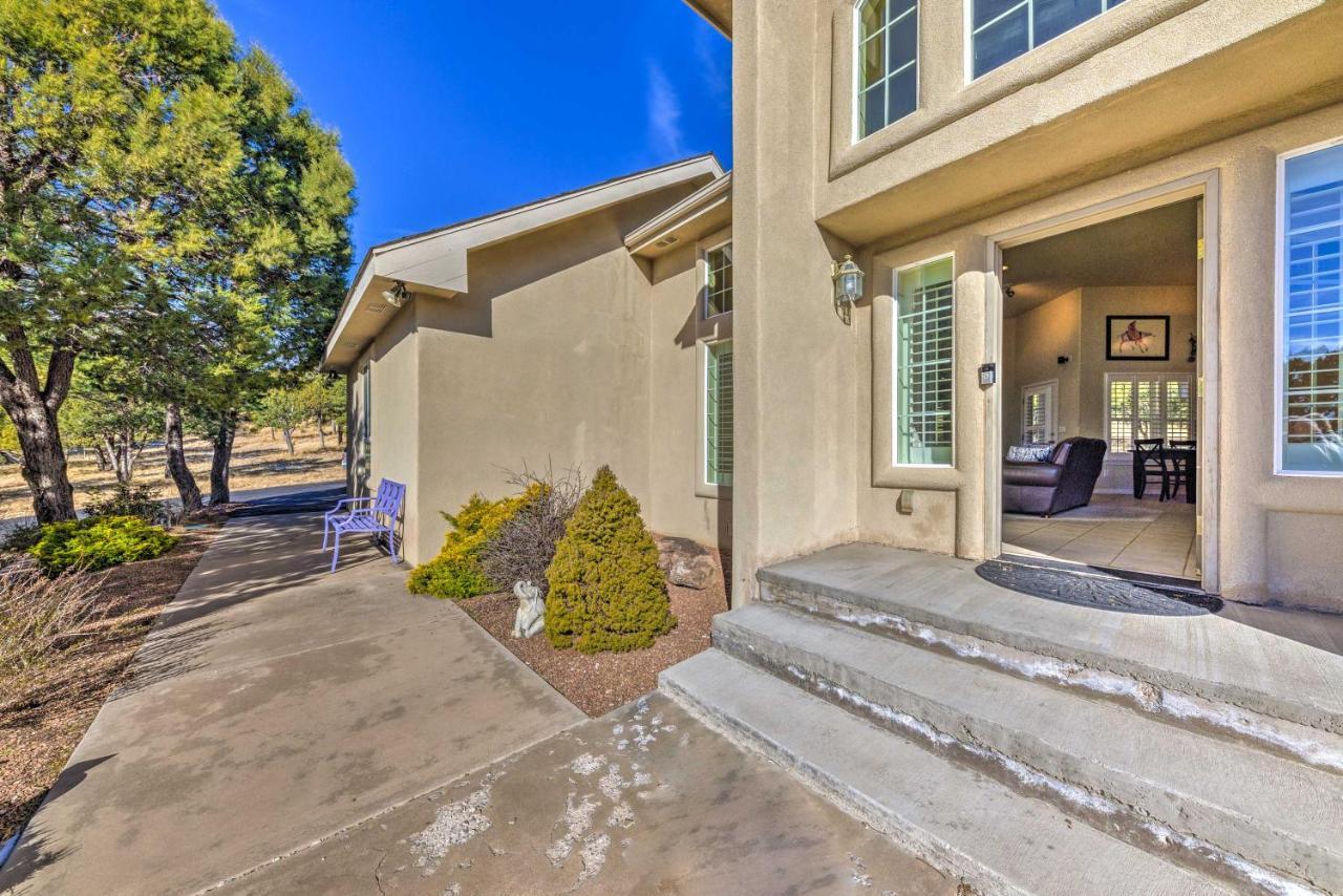 Roomy Ruidoso Retreat With Deck, Grill, And Mtn Views! 外观 照片