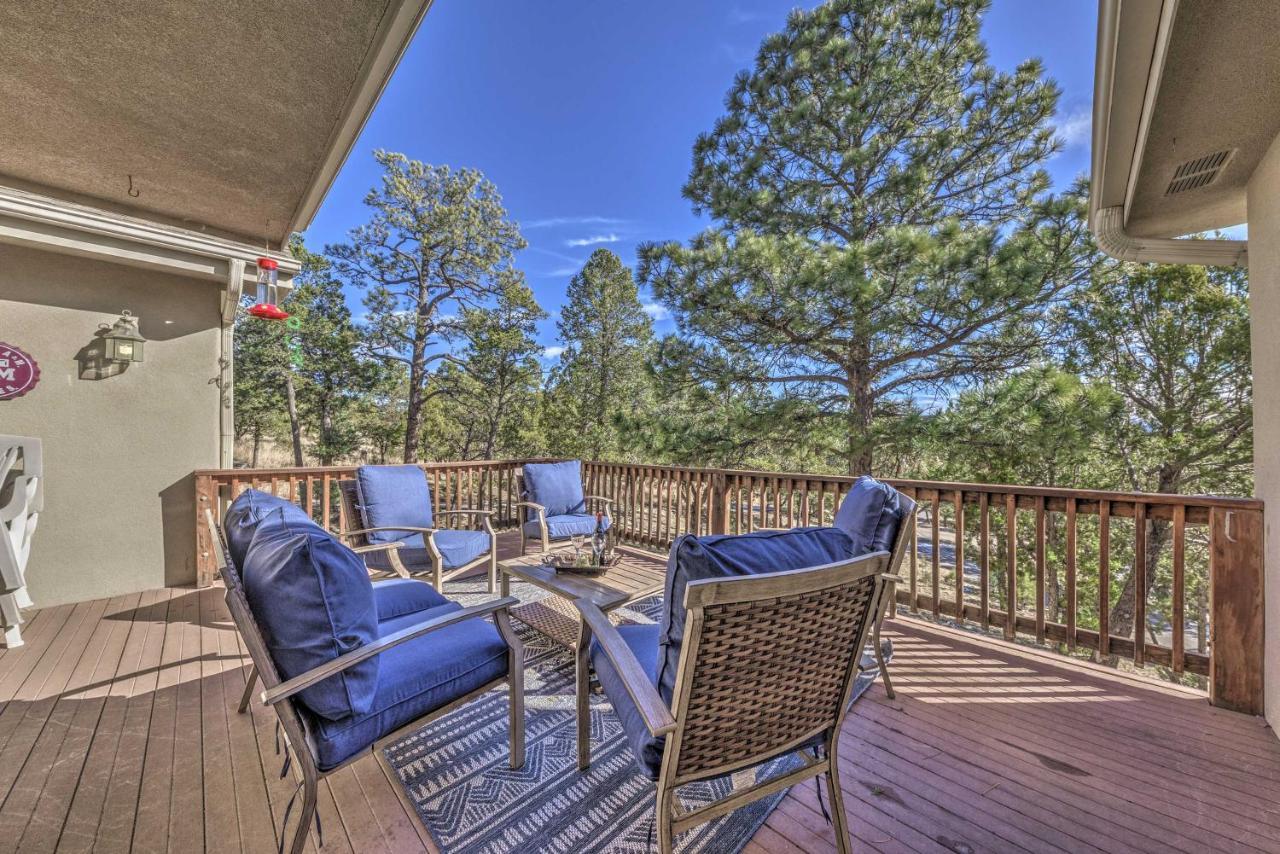 Roomy Ruidoso Retreat With Deck, Grill, And Mtn Views! 外观 照片